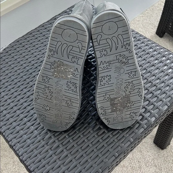 Bear Paw Gray Suede Boots - Picture 4 of 4